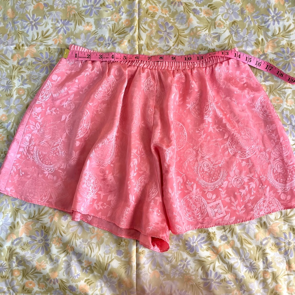 Vintage Victoria’s Secret Gold Label Pink Sleep Shorts Lingerie